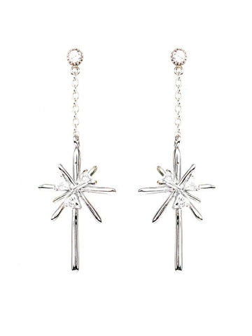 The Light Earrings Silver - ELYONA - BALAAN 1