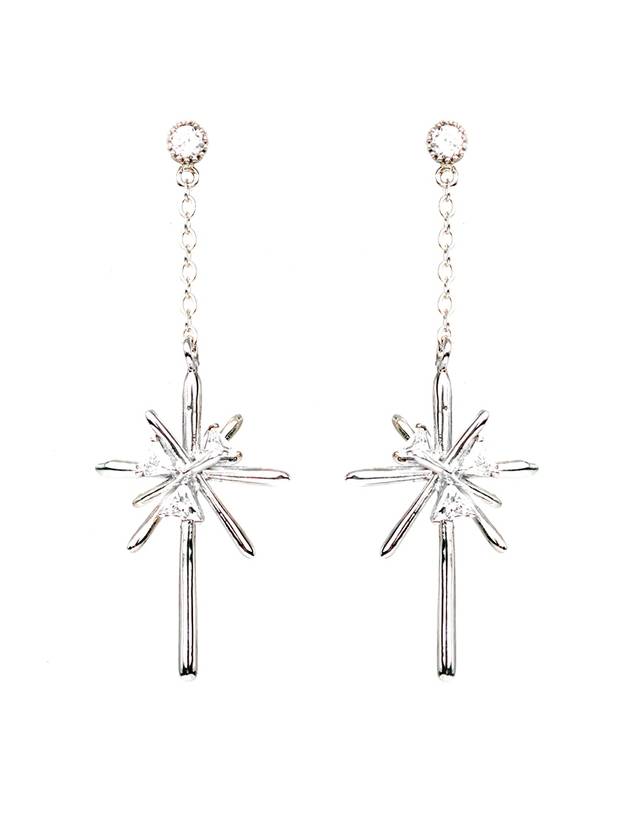 The Light Earrings Silver - ELYONA - BALAAN 1