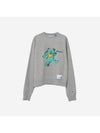 Maison MAISON Bear Printed Sweatshirt Gray - MIHARA YASUHIRO - BALAAN 1