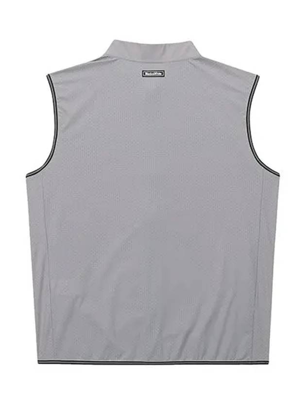 Punching Mix Full Open Jersey Vest 9803GZVNGREY - BLACK&WHITE - BALAAN 2