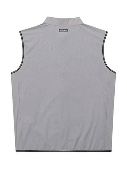 Punching Mix Full Open Jersey Vest 9803GZVNGREY - BLACK&WHITE - BALAAN 2