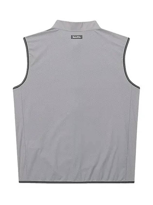 Punching Mix Full Open Jersey Vest 9803GZVNGREY - BLACK&WHITE - BALAAN 2