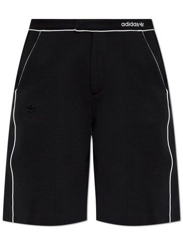 ADIDAS Originals Logo Shorts, Women's, Black - ADIDAS ORIGINALS - BALAAN 1