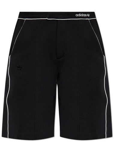 ADIDAS Originals Logo Shorts, Women's, Black - ADIDAS ORIGINALS - BALAAN 1