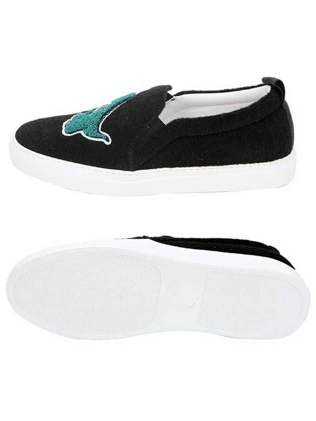 10048 DIW Dino Black Unisex Slipons - JOSHUA SANDERS - BALAAN 5