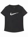 Women s short sleeve DF Swoosh FN2619 010 - NIKE - BALAAN 3