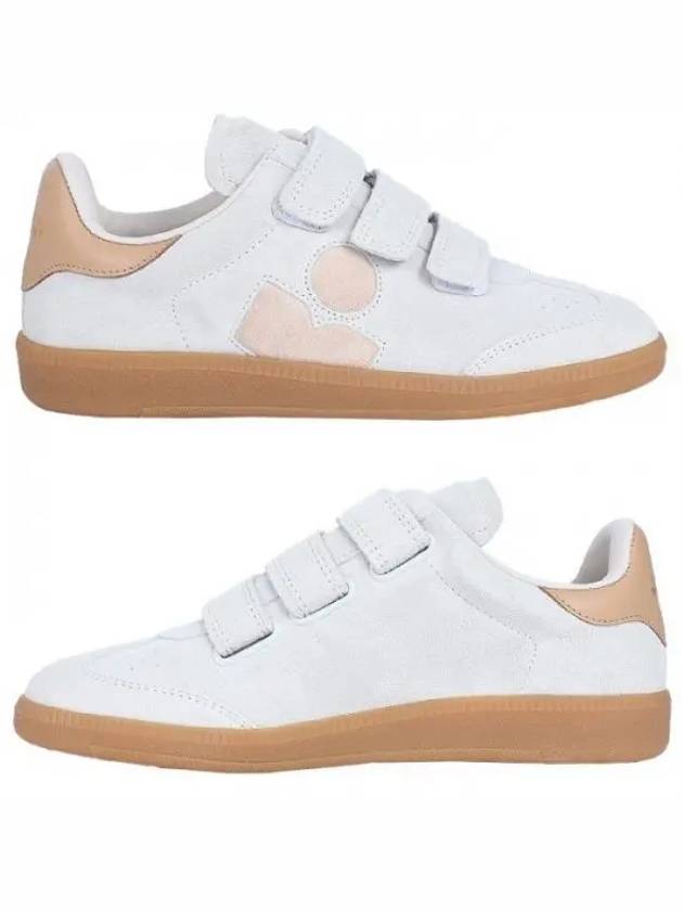 Women's Beth Leather Low Top Sneakers White - ISABEL MARANT - BALAAN 2