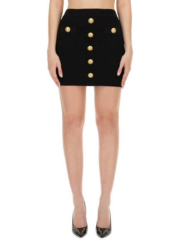 Balmain Mini Skirt - BALMAIN - BALAAN 1