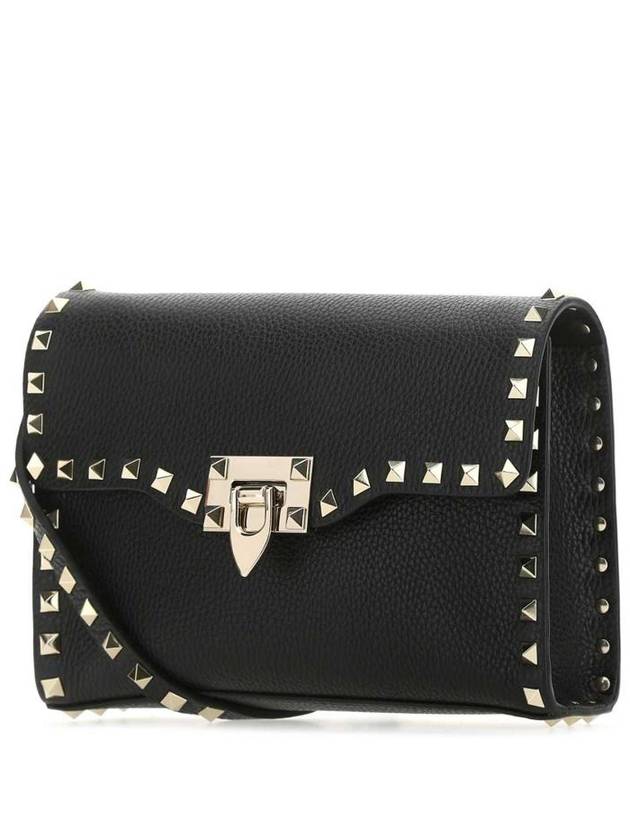 Rockstud Cross Bag Black - VALENTINO - BALAAN 3