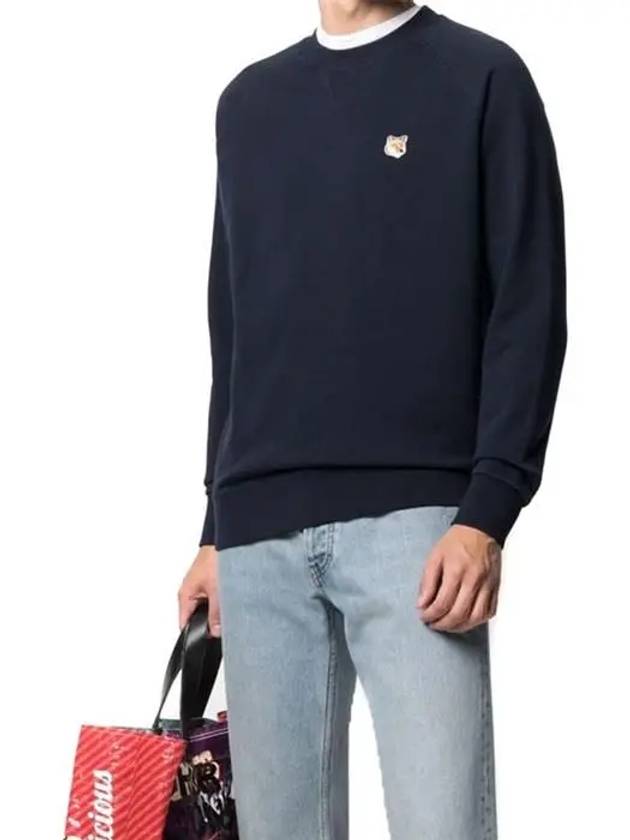 Fox Head Patch Classic Sweatshirt Navy - MAISON KITSUNE - BALAAN 5