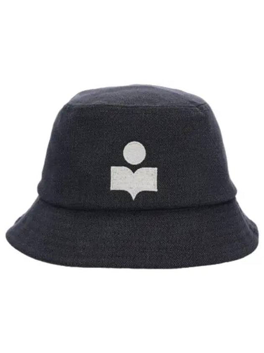 logo bucket hat gray - ISABEL MARANT - BALAAN 1