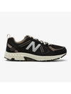 Logo Low Top Sneakers Black - NEW BALANCE - BALAAN 1