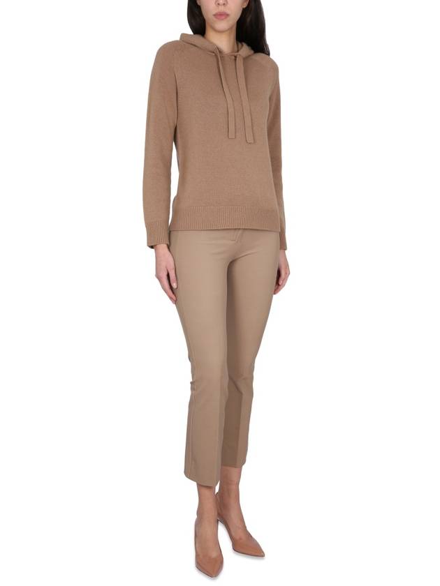 Women's Bilgola Cashmere Yarn Knit Top Camel - S MAX MARA - BALAAN 3