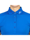 Tour Tech Short Sleeve Polo Shirt Blue - J.LINDEBERG - BALAAN 7