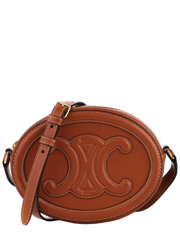 Cuir Triomphe Calfskin Cross Bag Tan - CELINE - BALAAN 2