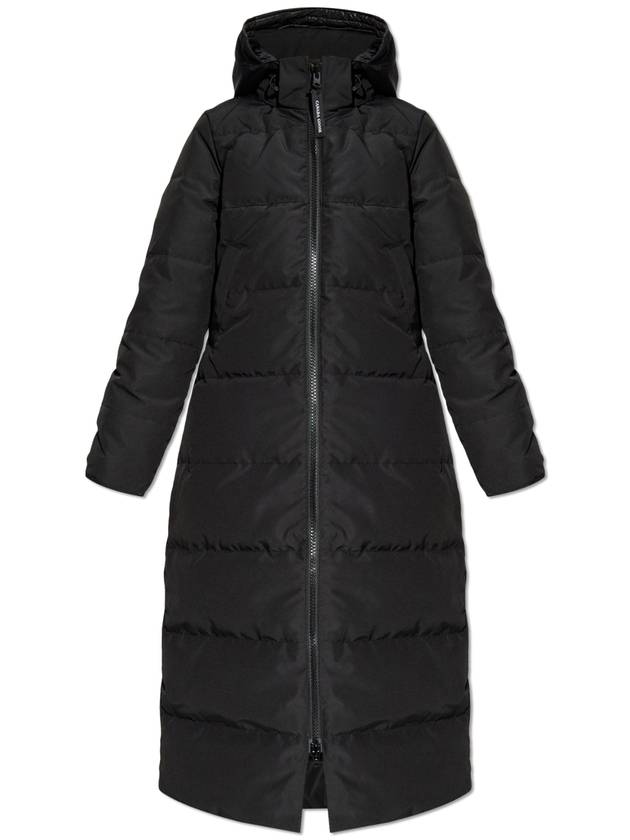 Mystique Satin Long Parka Black - CANADA GOOSE - BALAAN 2