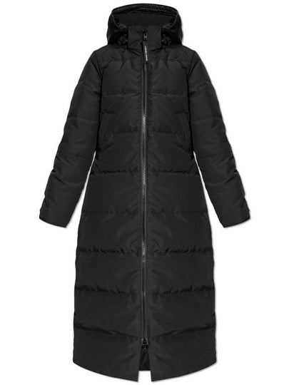 Mystique Satin Long Parka Black - CANADA GOOSE - BALAAN 2