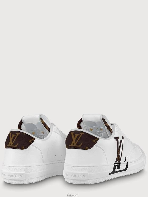 Charlie Monogram Signature Low Top Sneakers White - LOUIS VUITTON - BALAAN 6