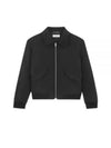 Zip-Up Bomber Jacket Black - SAINT LAURENT - BALAAN 2