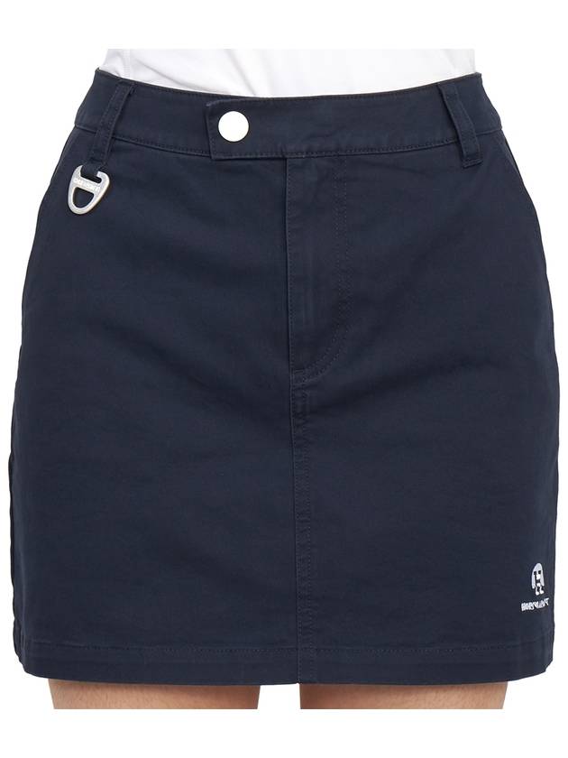 Icon Basic Skirt Navy - HORN GARMENT - BALAAN 7