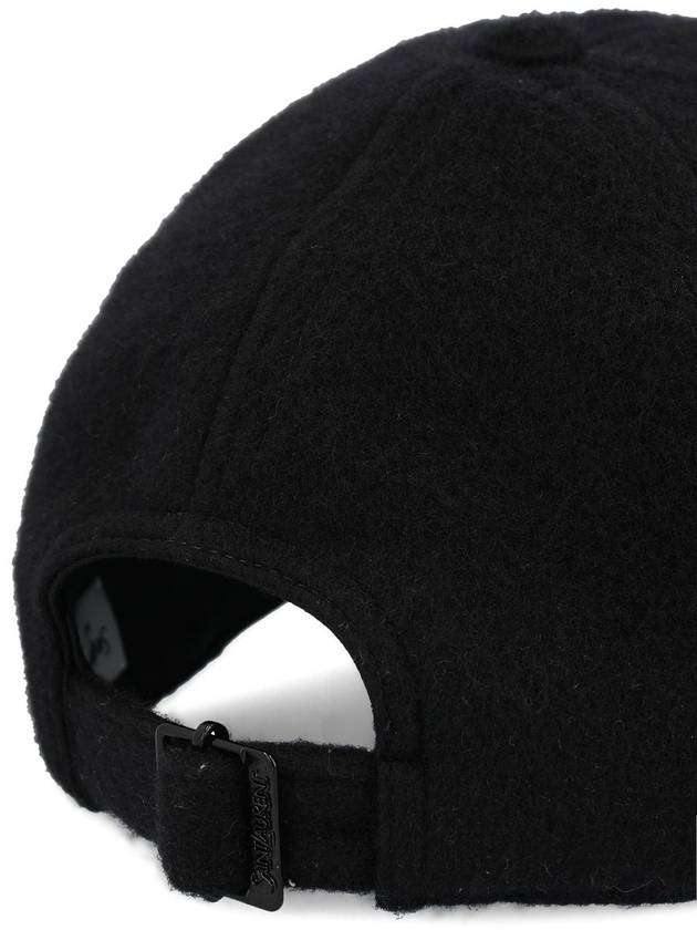 Saint Laurent  Hats Black - SAINT LAURENT - BALAAN 4