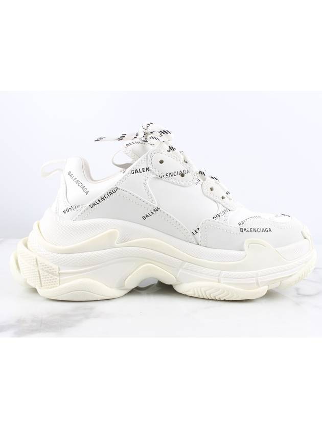 Triple S White Multi Logo 35 - BALENCIAGA - BALAAN 6