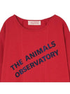 Kids Logo One Piece Red F24028 185EN - THE ANIMALS OBSERVATORY - BALAAN 4