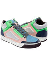 Color Block High Top Sneakers - LANVIN - BALAAN 1