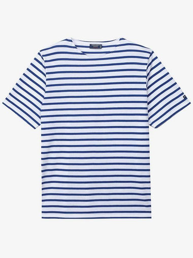 Levain 18 Short Sleeve T-Shirt Blue - SAINT JAMES - BALAAN 1