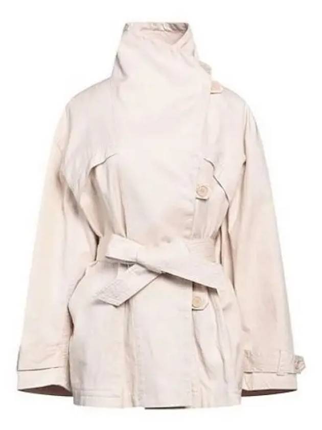 Belted Jacket Beige - ISABEL MARANT - BALAAN 2