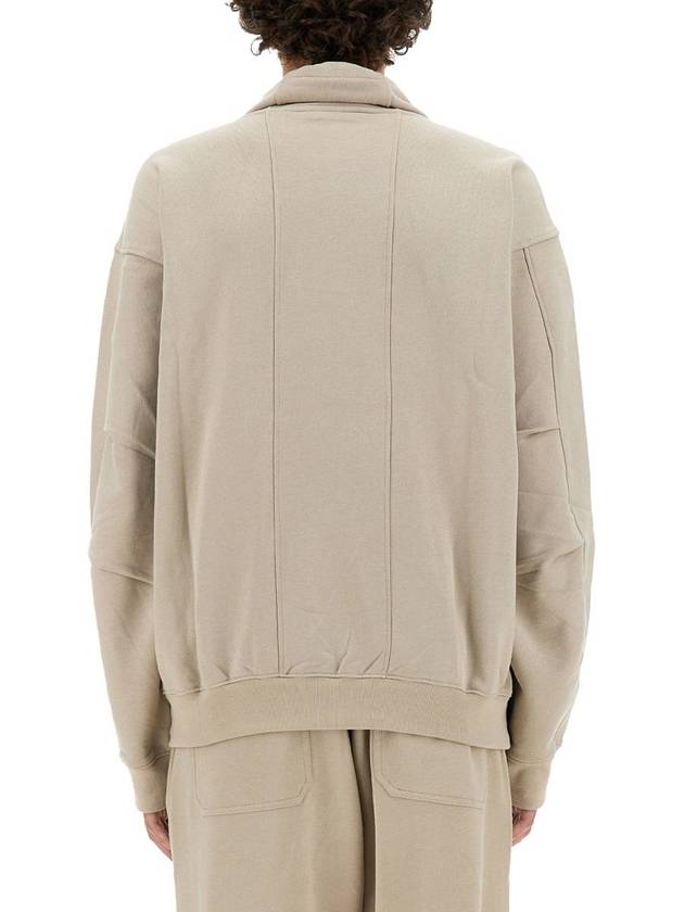 Funnel Neck Hoodie Grey - HELMUT LANG - BALAAN 4