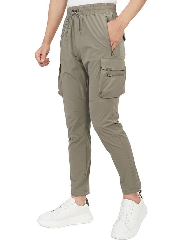 247 Drawstring Straight Pants Taupe - REPRESENT - BALAAN 6