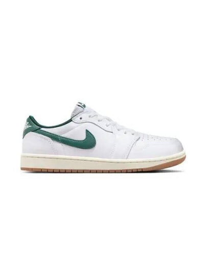 1 Retro Low OG Low Top Sneakers Green White - JORDAN - BALAAN 2