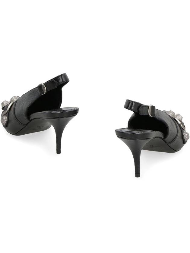 Cagole Slingback Heels Black - BALENCIAGA - BALAAN 5