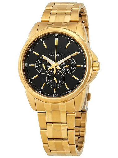 Citizen Chronograph Black Dial Men's Watch AG8342-52L - CITIZEN - BALAAN 1