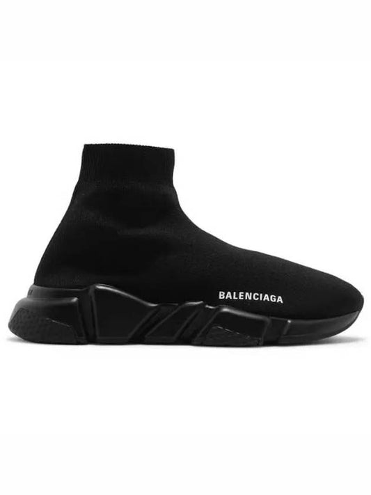 Speed ​​Recycle Knit High Top Sneakers Black - BALENCIAGA - BALAAN 2