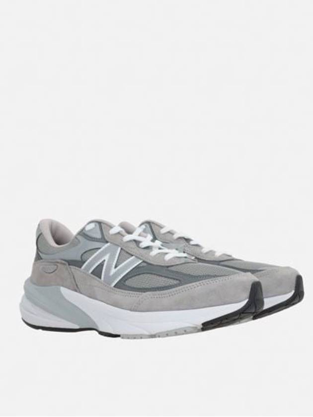 990v6 Castlerock Low Top Sneakers Grey - NEW BALANCE - BALAAN 3