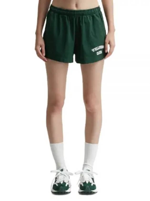 WELLNESS CLUB SHORT FORESTwhite SH874 Shorts - SPORTY & RICH - BALAAN 1