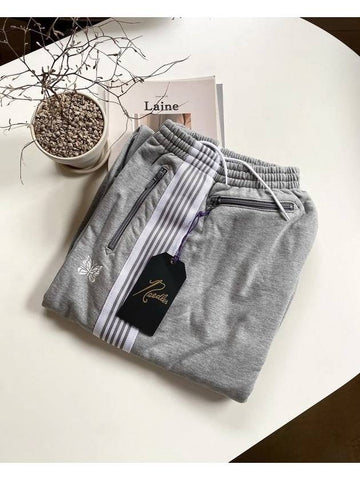 LHP Bespoke HD Sweatpants Track Pants Gray - NEEDLES - BALAAN 1