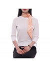 Check Skinny Silk Scarf Pink - BURBERRY - BALAAN 4