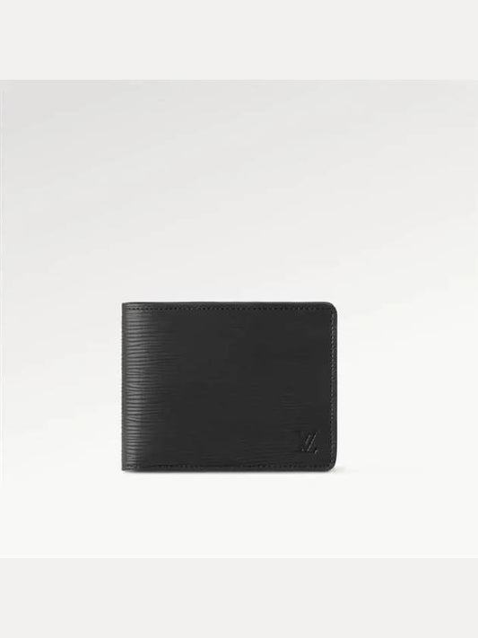 Multiple Epi Leather Half Wallet Black - LOUIS VUITTON - BALAAN 2