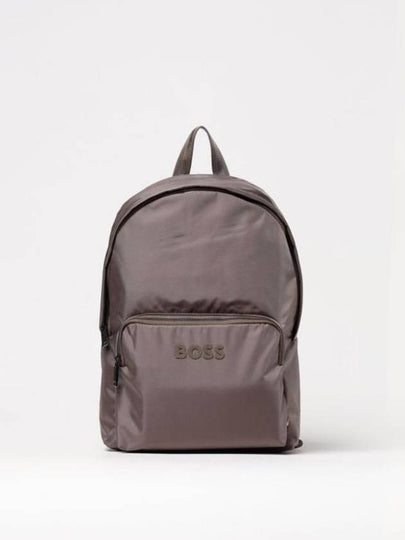 Catch 3 0 Logo Backpack Khaki - HUGO BOSS - BALAAN 2