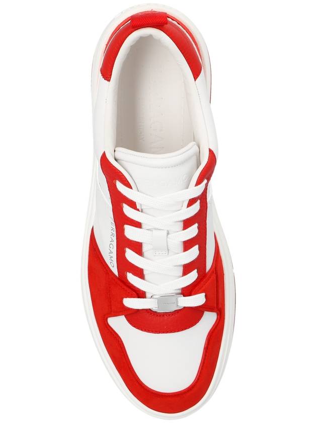 FERRAGAMO ‘Dennis’ Sneakers, Men's, Red - SALVATORE FERRAGAMO - BALAAN 6