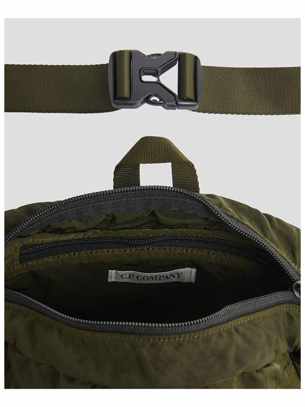 Nylon B Lens Detail Cross Bag Green - CP COMPANY - BALAAN 4