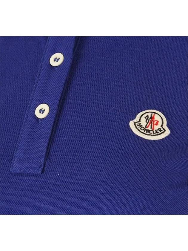 Women's logo patch short sleeve collar neck PK polo collar 3 colors 8374000 84080 - MONCLER - BALAAN 9