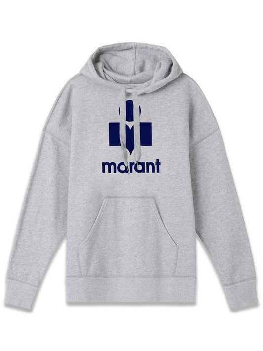 Women's Mansell Hooded Top Gray SW0362 22A044E - ISABEL MARANT ETOILE - BALAAN 2