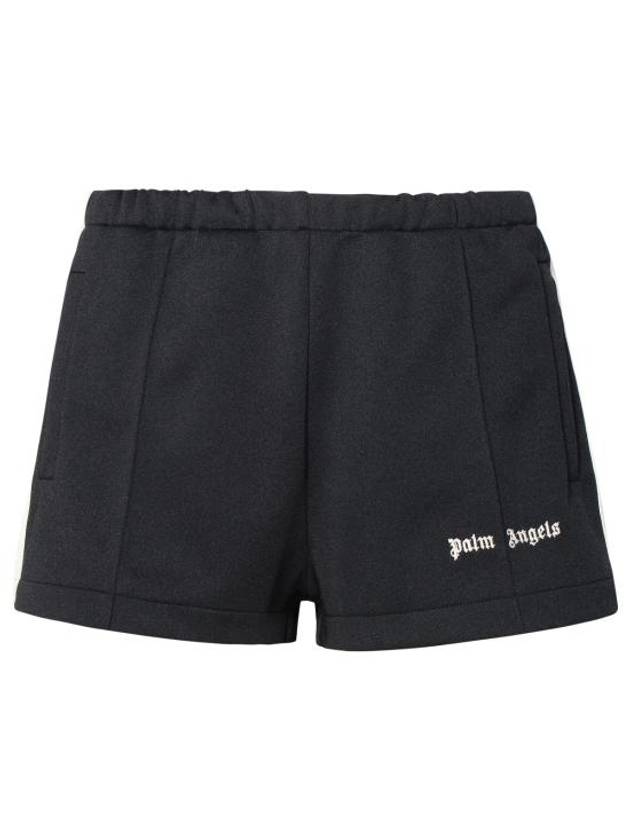 Short Pants PWCL005S24FAB0011003 Black - PALM ANGELS - BALAAN 1