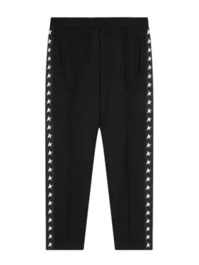 Side Star Logo Track Pants Black - GOLDEN GOOSE - BALAAN 2