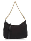 Jet Set Charm Medium Logo Shoulder Bag Black - MICHAEL KORS - BALAAN 4