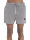 Swimming Nylon Trunk Shorts Black - STONE ISLAND - BALAAN 11